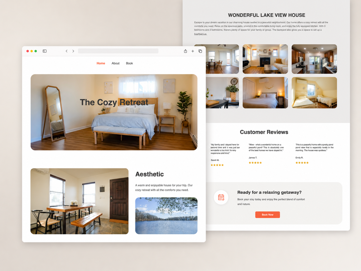 2B Rental website